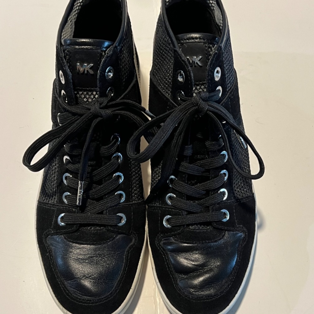 Michael Kors Matty High Top Sneakers US 8.5m - Picture 3 of 8